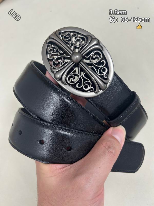 Chrome Hearts belt 38mmX95-125cm 8L86